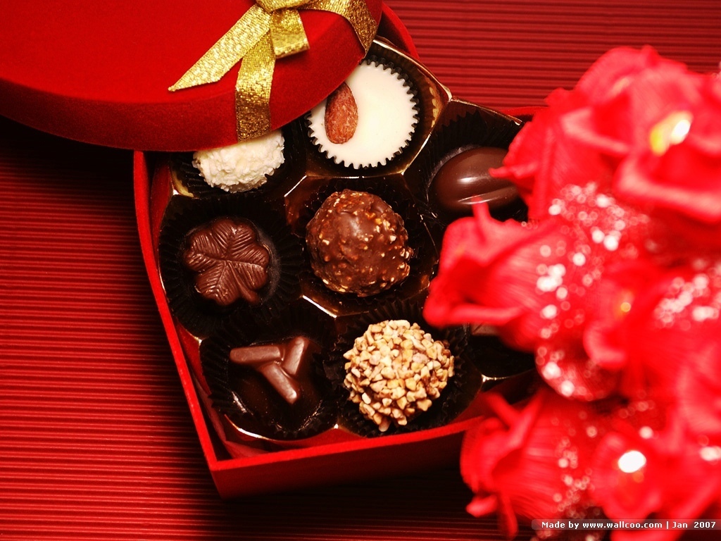 Chocolate Chocolate - Valentine's Day Gift Hd - HD Wallpaper 