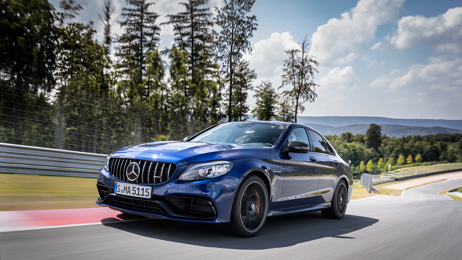 New Amg C63 2019 - HD Wallpaper 
