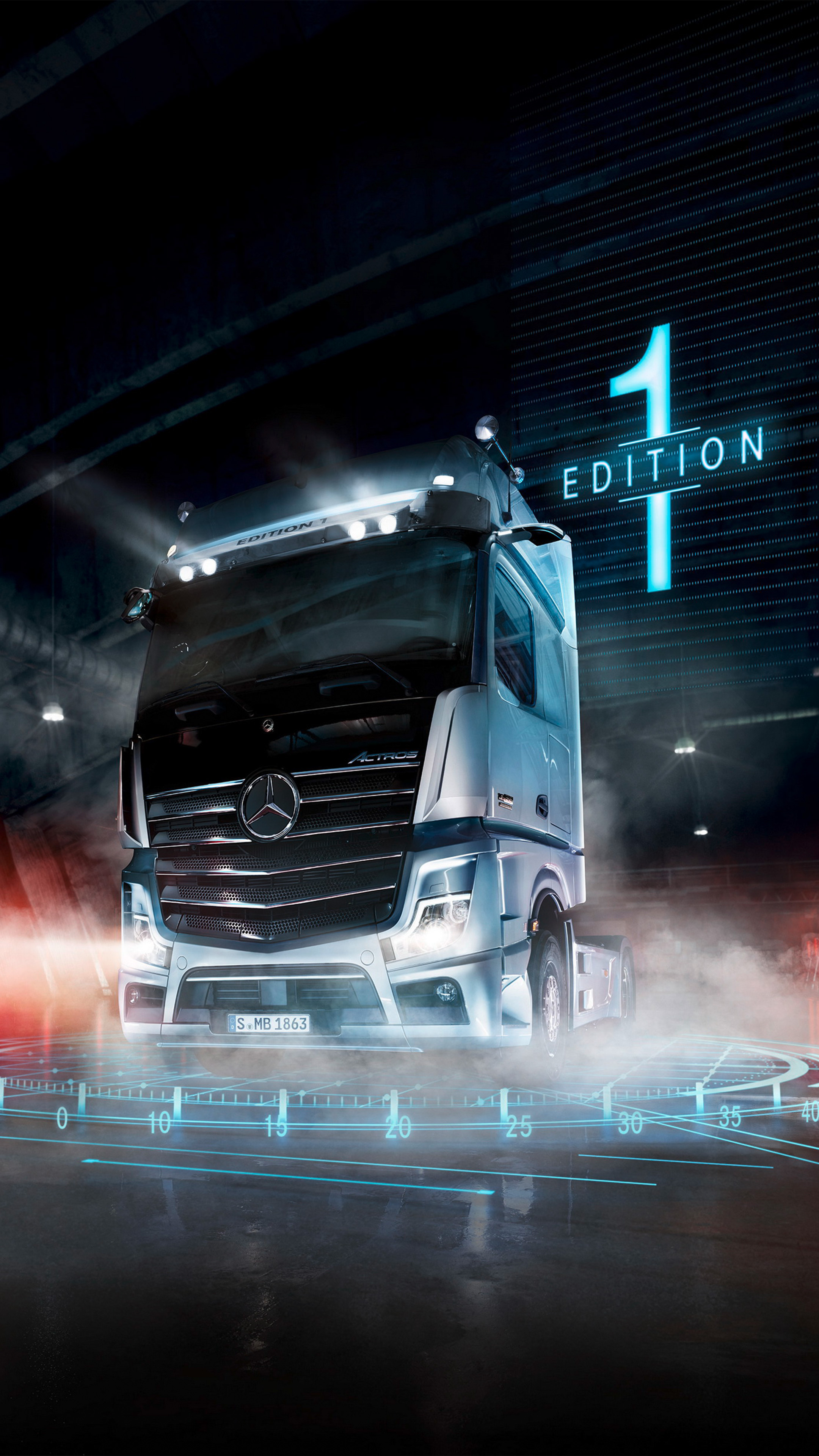 New Actros 2019 Edition 1 - HD Wallpaper 
