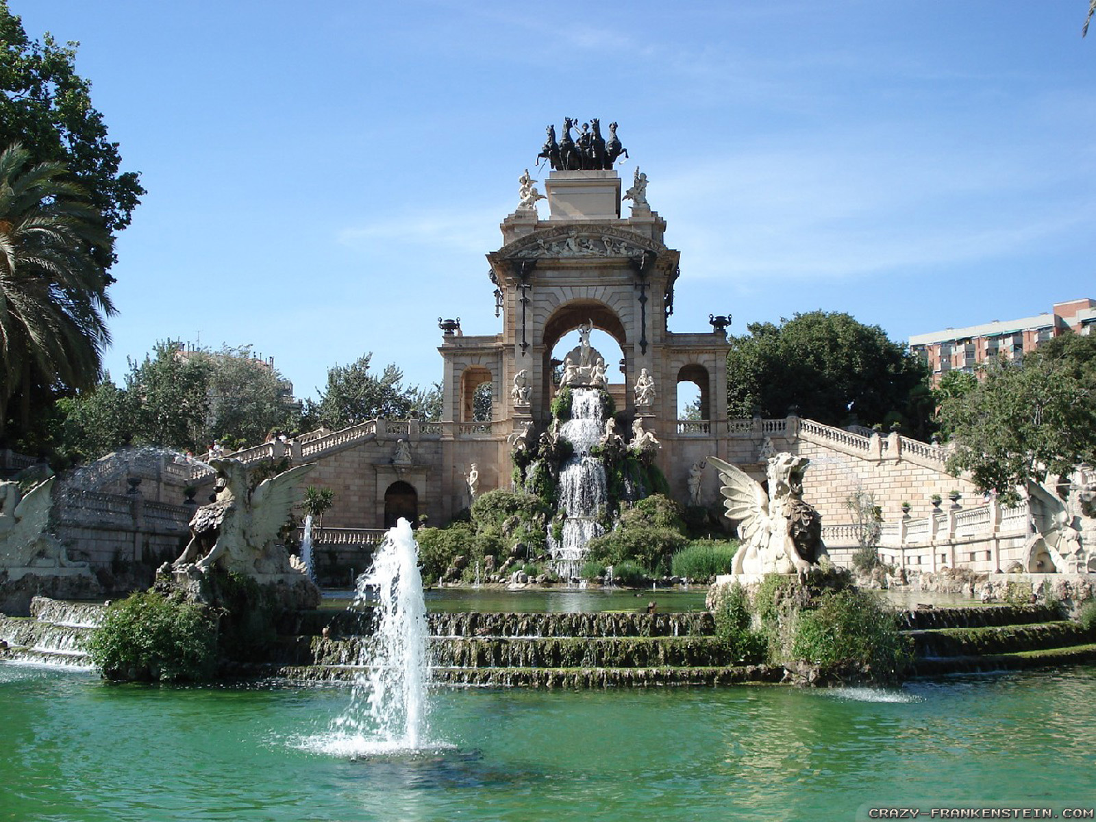 Parc De La Ciutadella - HD Wallpaper 