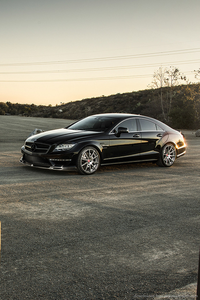 Amg Wallpaper Iphone - Cls 63 Amg W218 Tuning - HD Wallpaper 