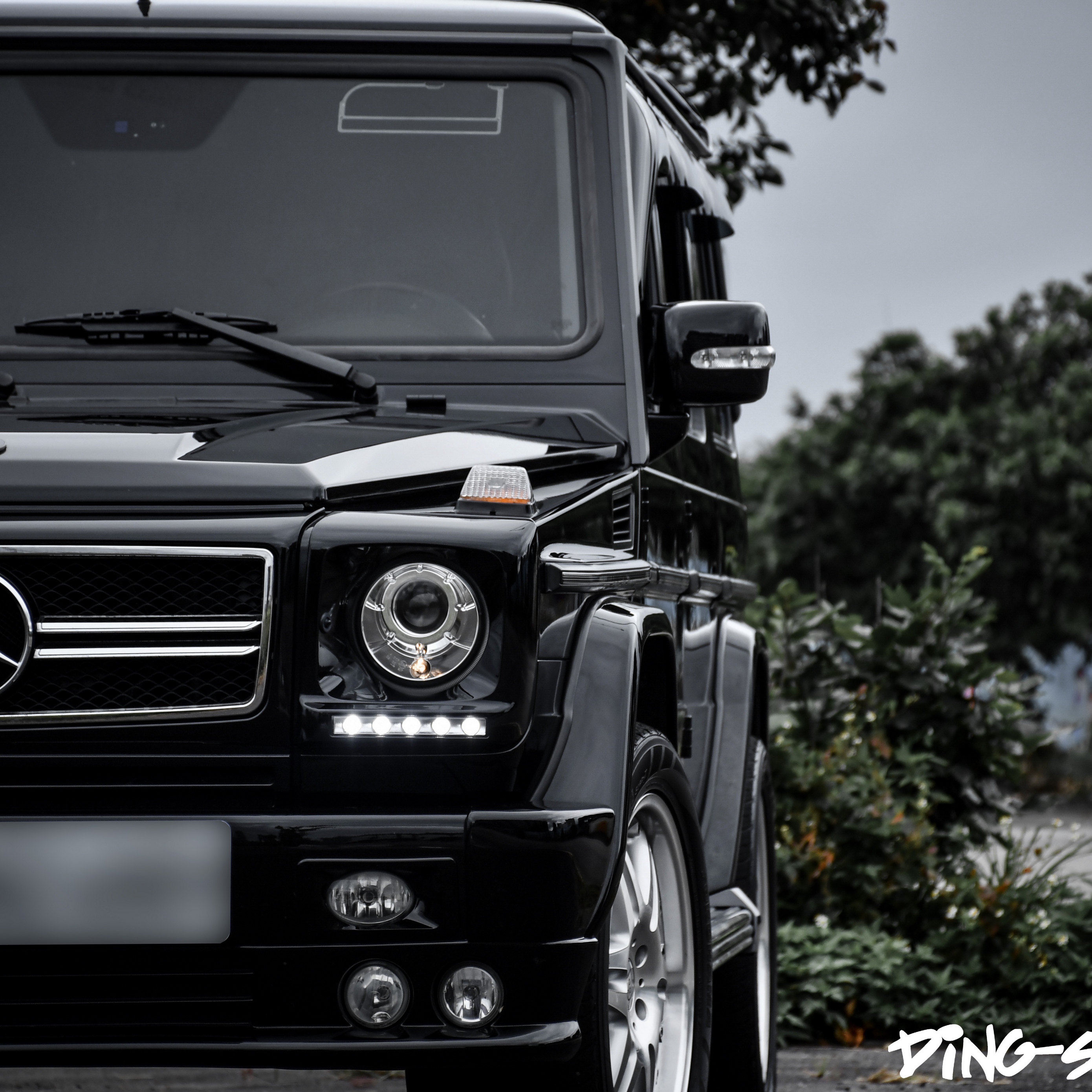 Wallpaper Mercedes-benz G500, Brabus, Suv, Luxury, - Mercedes Benz G Class - HD Wallpaper 