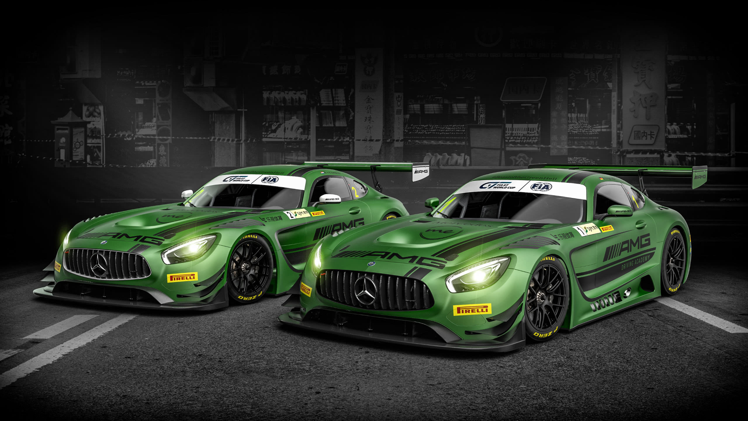 Mercedes Benz Amg Gt3 Wqhd 1440p Wallpaper - Mercedes Amg Gtr Gt3 - HD Wallpaper 