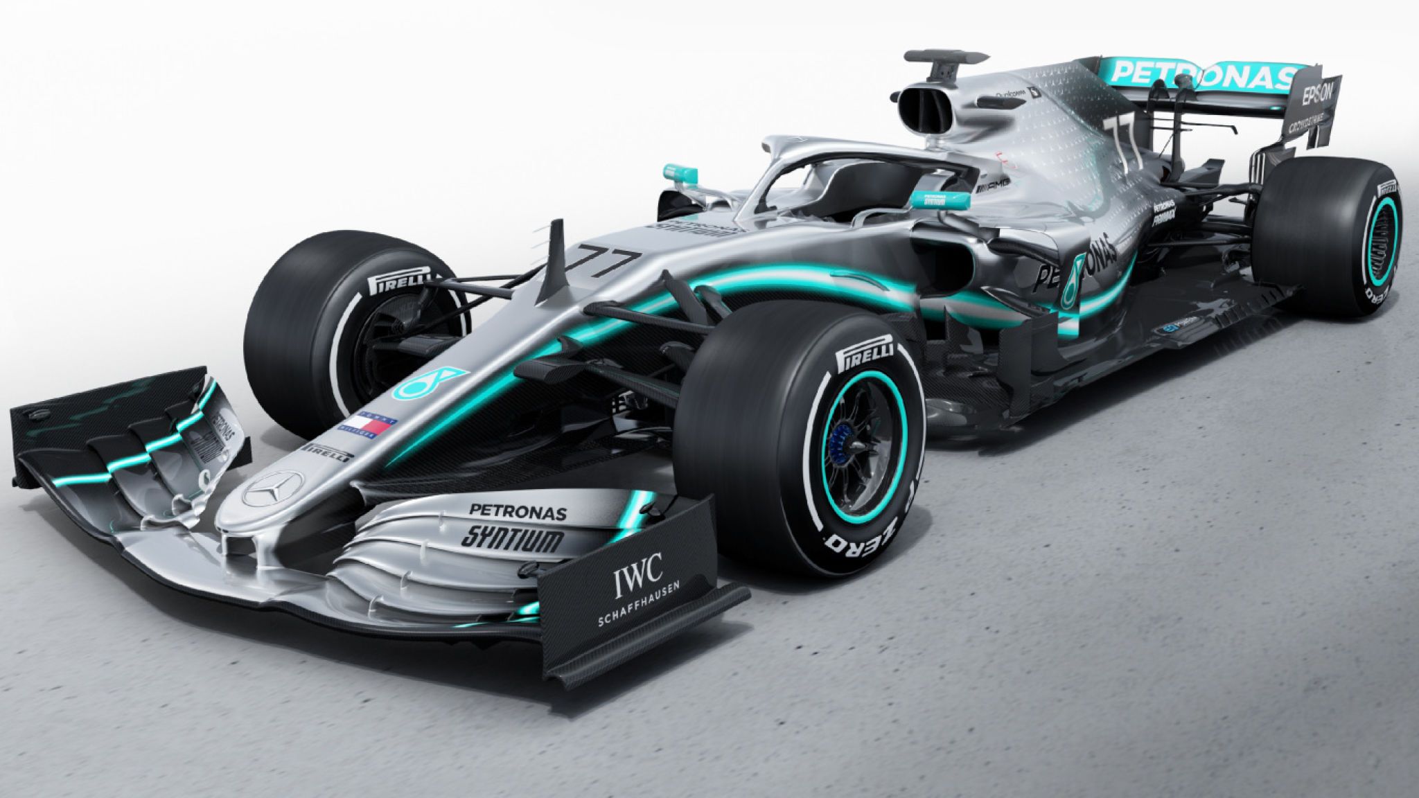 Mercedes F1 2019 Car - HD Wallpaper 