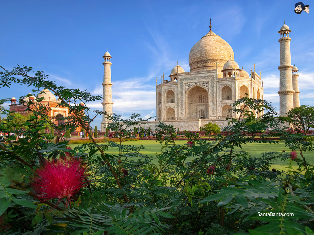 Taj Mahal - HD Wallpaper 