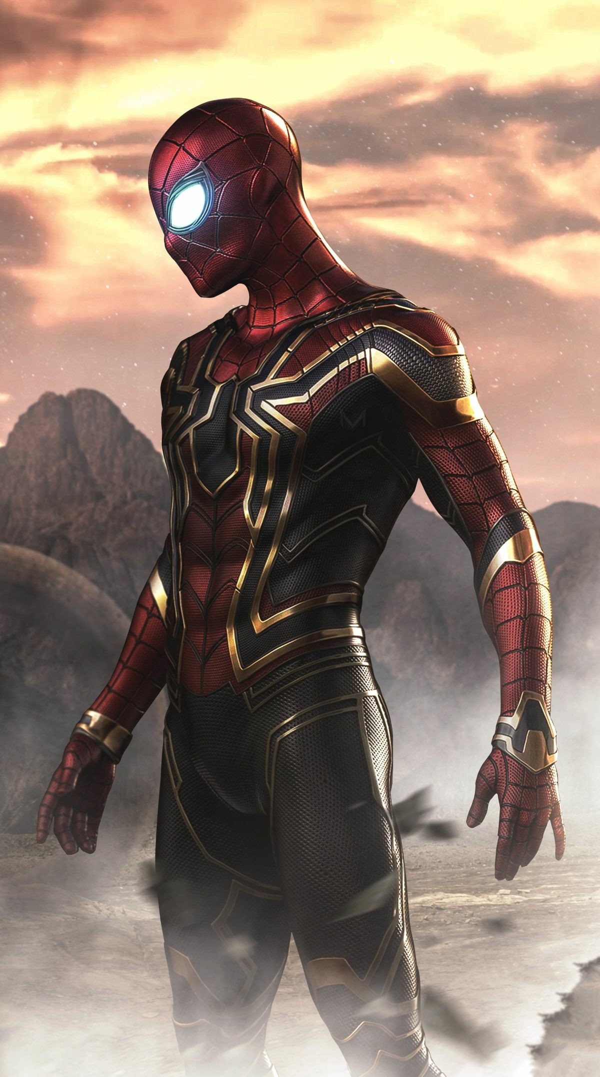 Spider Man Far From Home Iron Suit - HD Wallpaper 