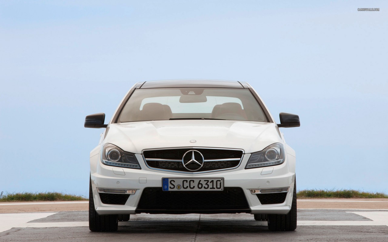 Mercedes Benz C Class C 63 Amg Coupe 2012, Car, Cars - C 63 Amg - HD Wallpaper 