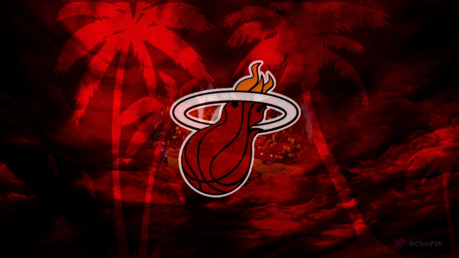 Miami Heat Backgrounds Collection - Miami Heat Desktop Wallpaper Hd - HD Wallpaper 