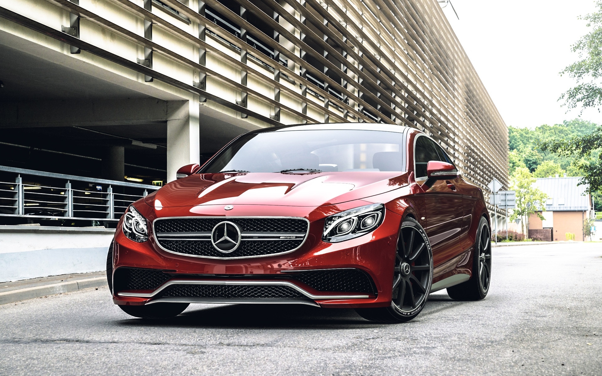 Wallpaper Of Luxury, Mercedes Benz, Mercedes Benz S63 - Mercedes Benz S63 Amg Red - HD Wallpaper 