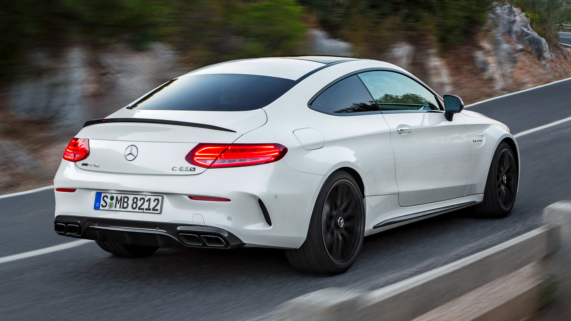 Mercedes Benz C63 S Amg Coupe - HD Wallpaper 