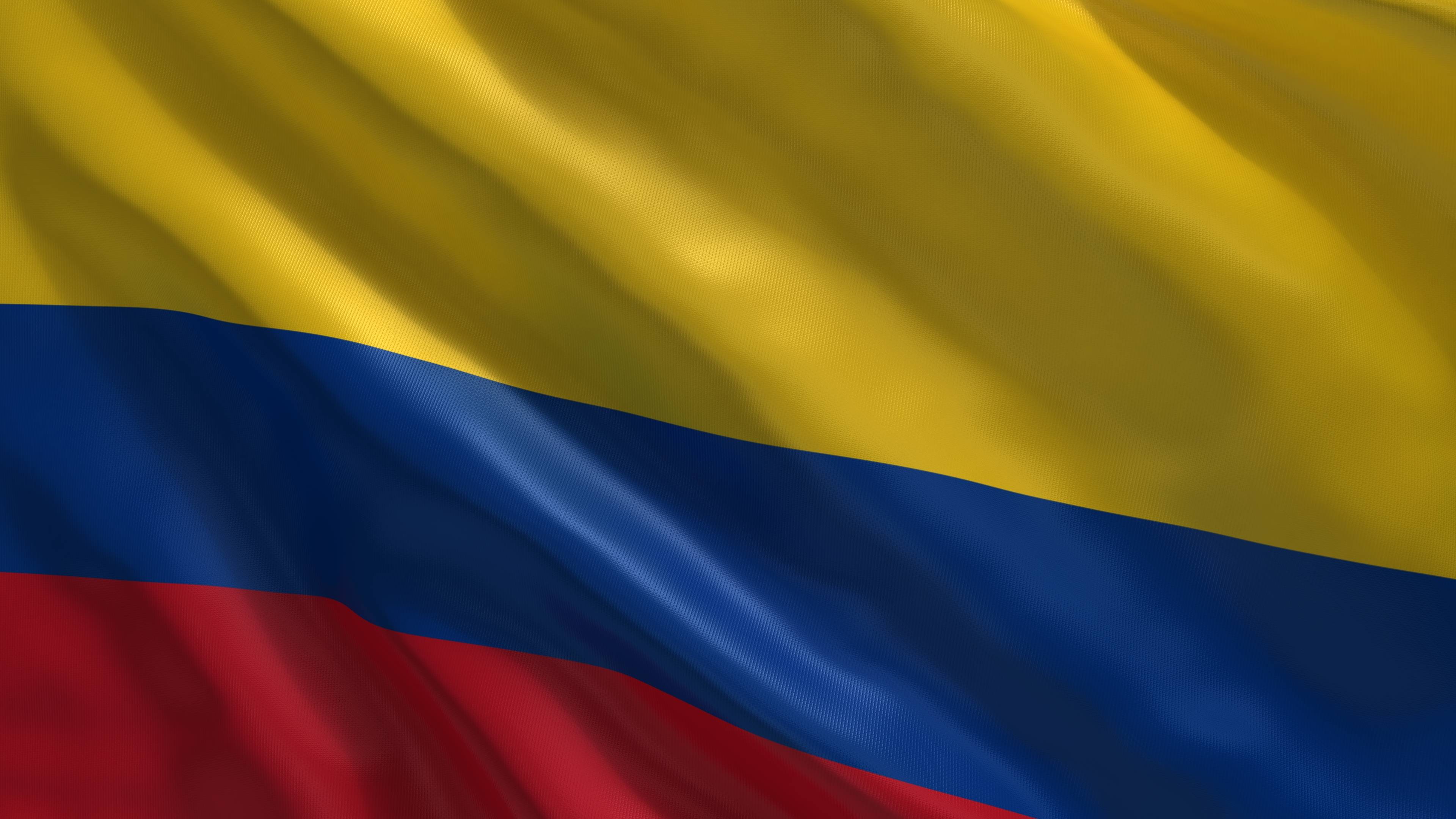 Waving Colombia Flag Gif - HD Wallpaper 