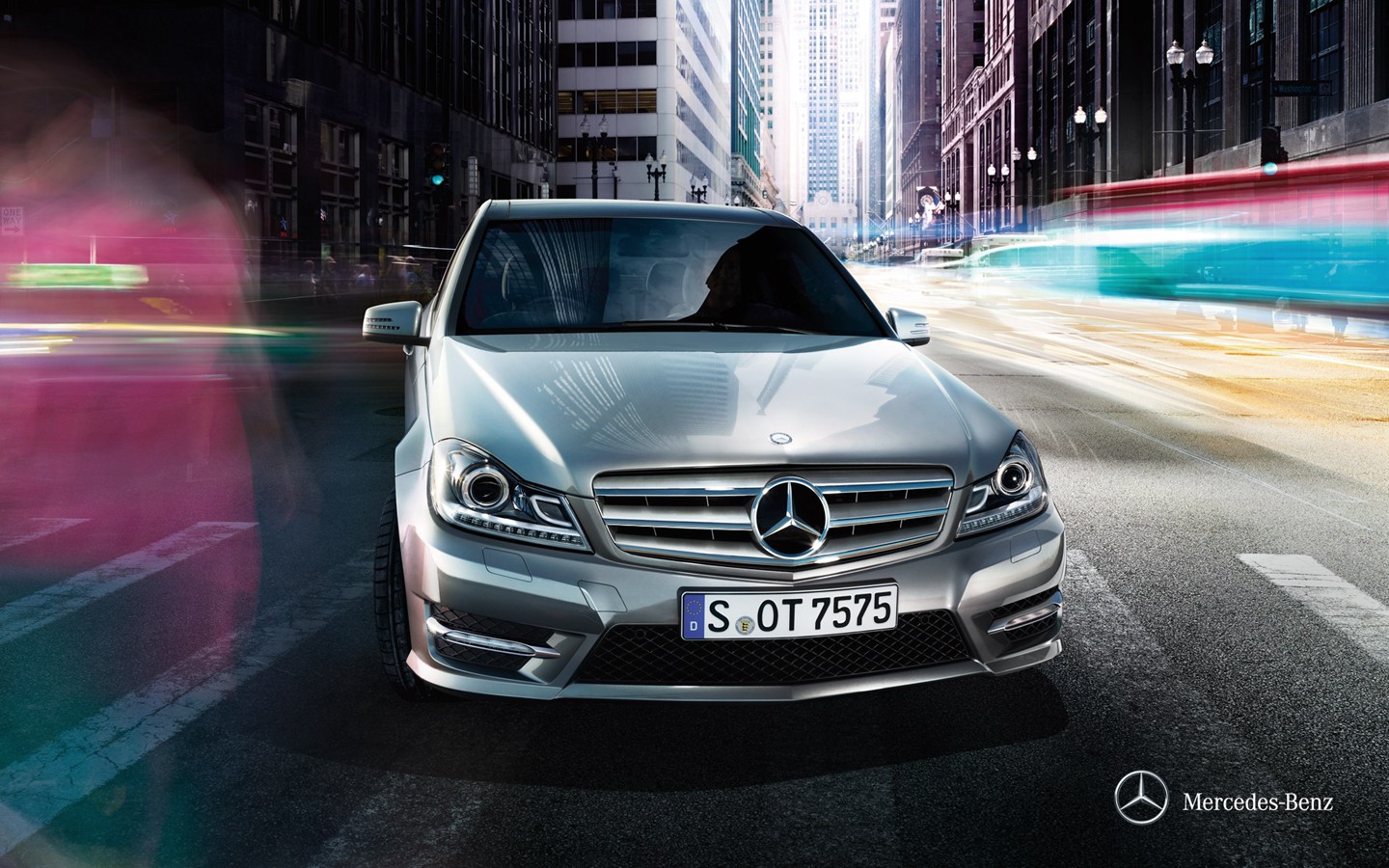 Benz C-class - Mercedes Benz Clase C - HD Wallpaper 