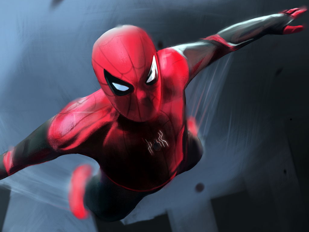 Spiderman Far From Home Movie 2019 Wallpaper - Spider Man Far From Home Hd - HD Wallpaper 