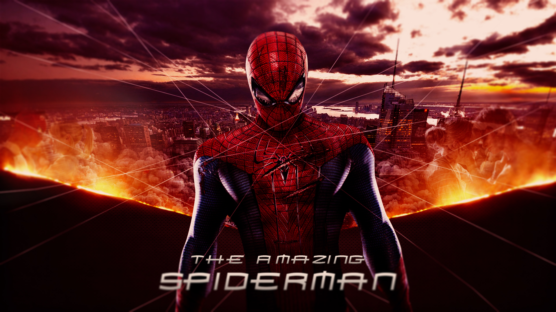 Spiderman Wallpaper - Empire State Building - HD Wallpaper 