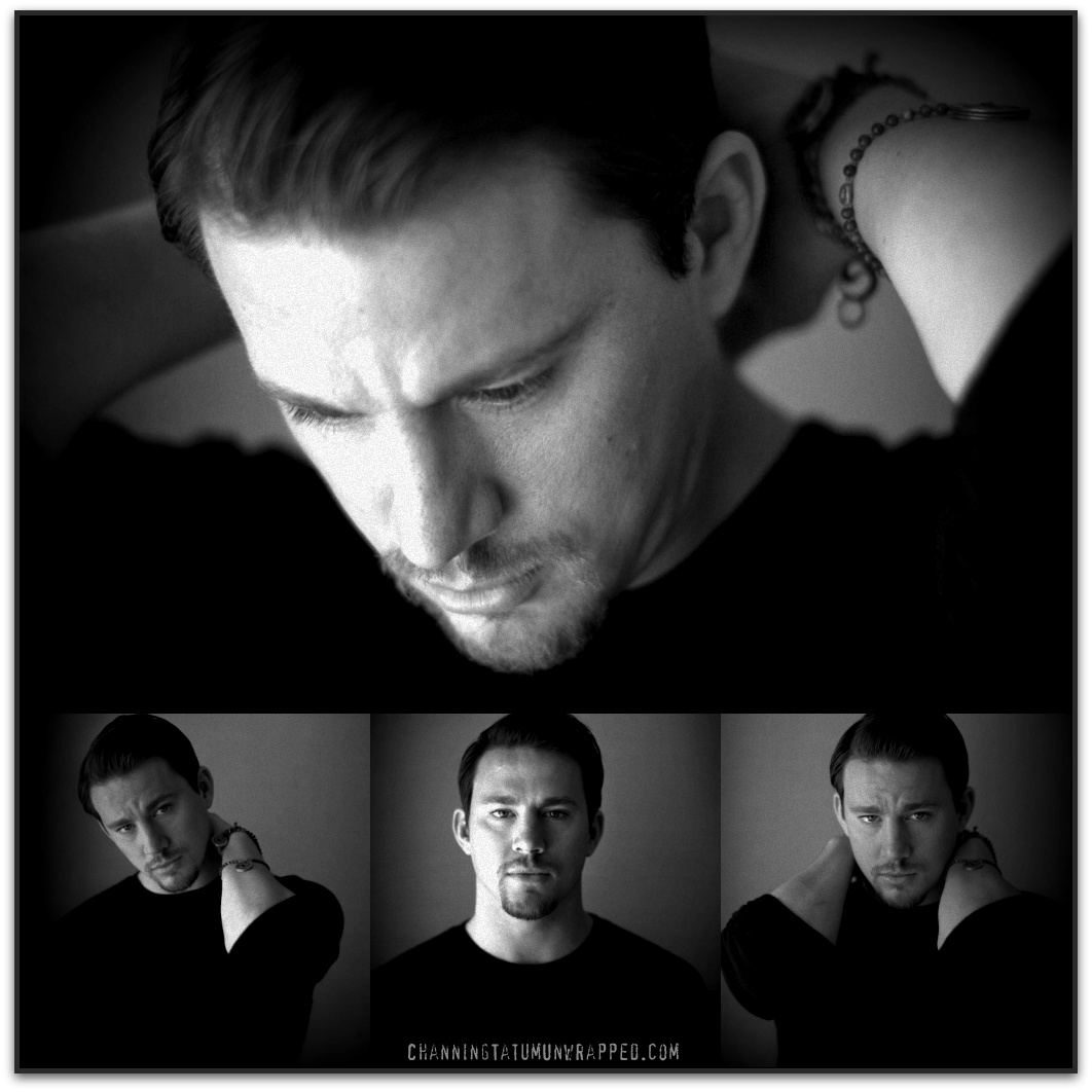 Channing Matthew Tatum Black And White - HD Wallpaper 