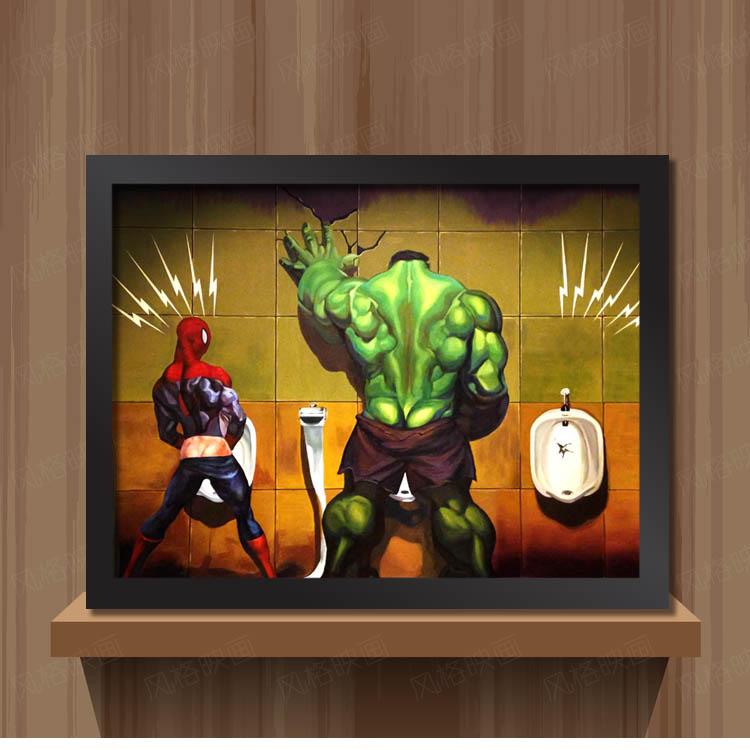 Satın Al Tuvalet Hulk Thor Joker Örümcek Adam Wolverine - Hulk Avengers Poster - HD Wallpaper 