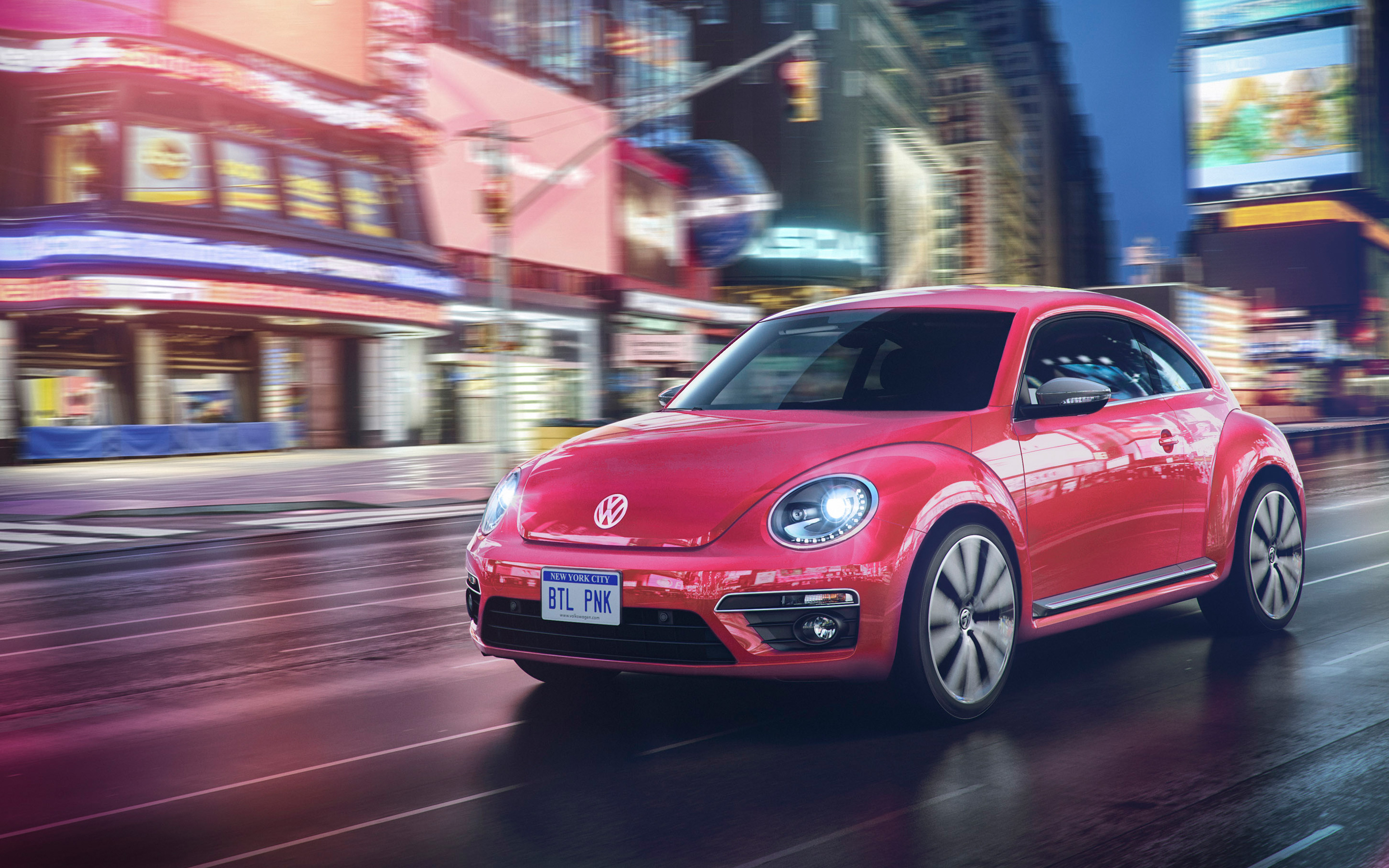 2017 Volkswagen Pink Beetle Limited Edition Wallpaper - Volkswagen Beetle 2017 Pink - HD Wallpaper 