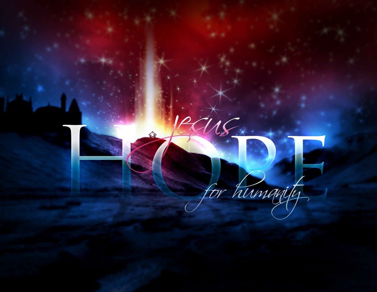 Jesus Hope For Humanity - HD Wallpaper 