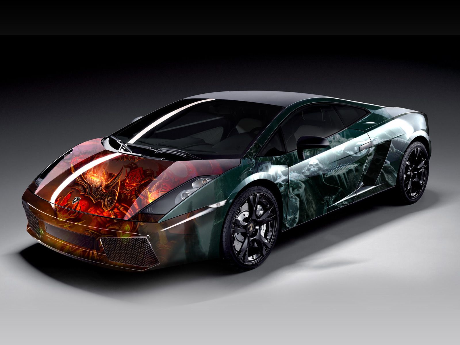 Space Paint Job On Car - HD Wallpaper 