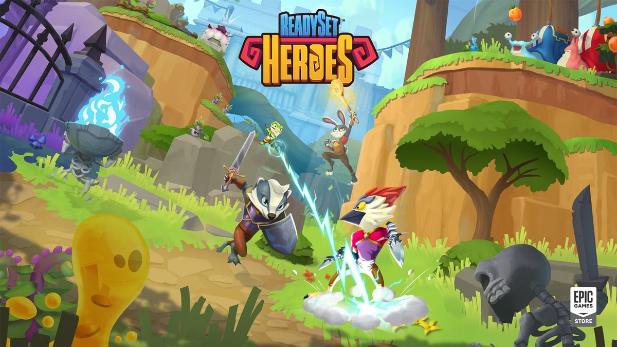 Hd Resulotion Readyset Heroes Wallpaper Ecbhfz9wkaaulo4 - Readyset Heroes Ps4 - HD Wallpaper 