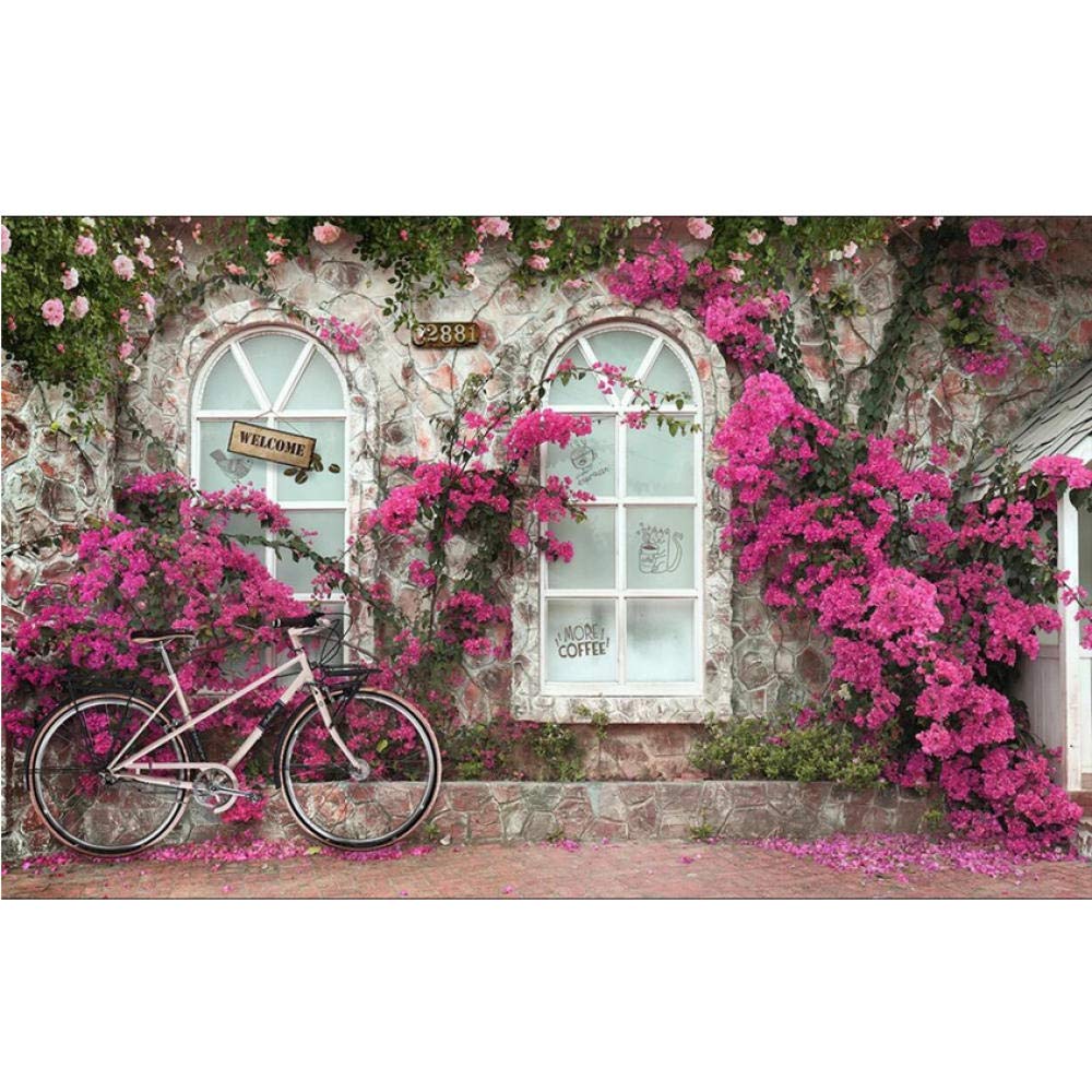 Cafe Design With Flowers - HD Wallpaper 