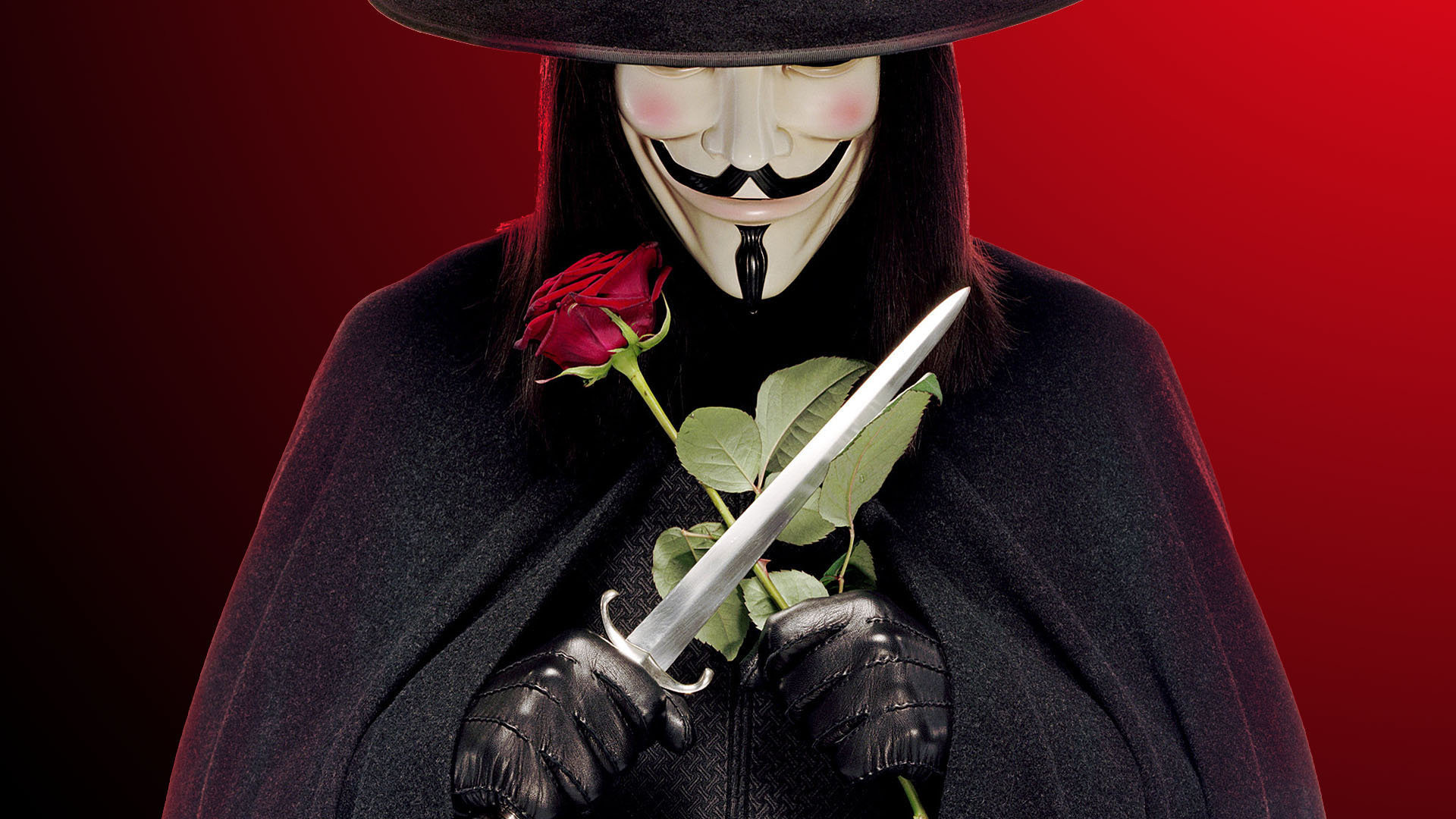 V For Vendetta Wallpaper Hd - HD Wallpaper 