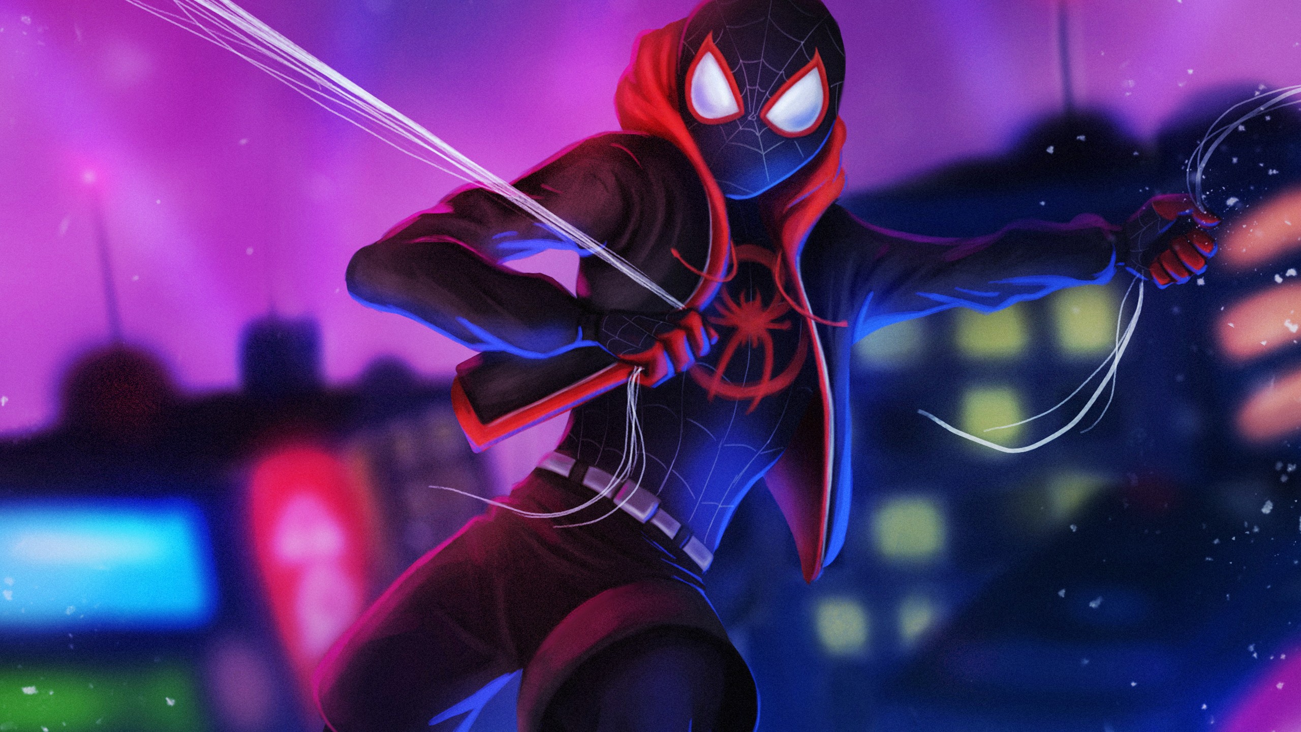 Miles Morales Wallpaper Hd - HD Wallpaper 