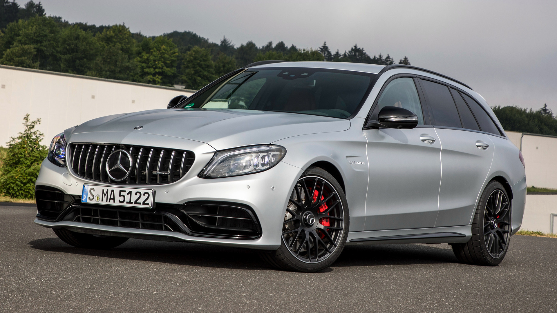 Mercedes C63 Estate - HD Wallpaper 