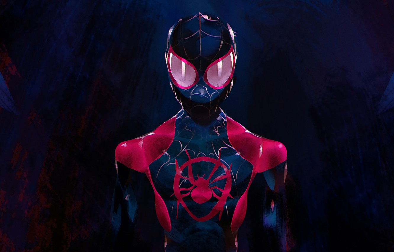 Photo Wallpaper Art, Marvel, Spider Man, Miles Morales, - Wallpaper - HD Wallpaper 