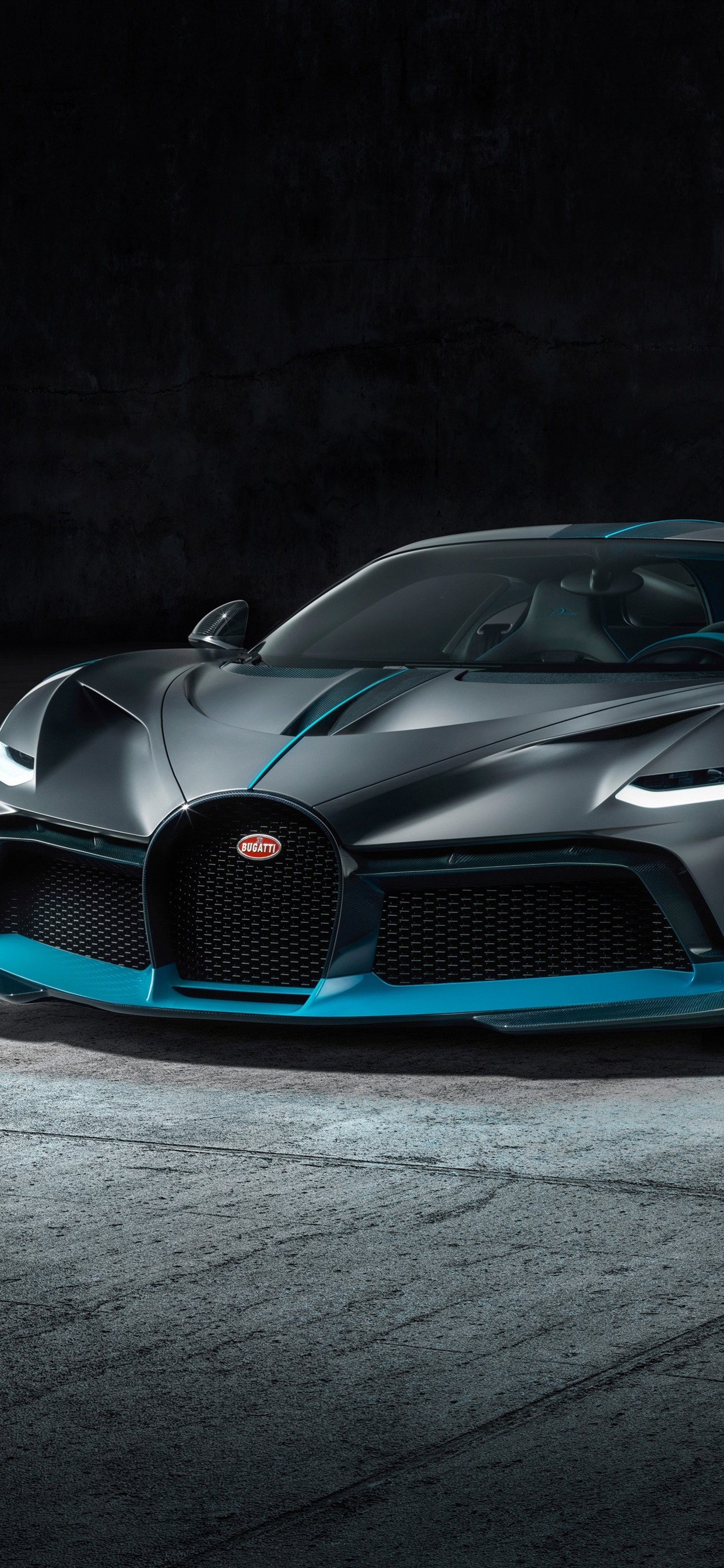 Iphone Wallpaper 2019 Bugatti Divo Black Supercar Front - Bugatti Divo - HD Wallpaper 