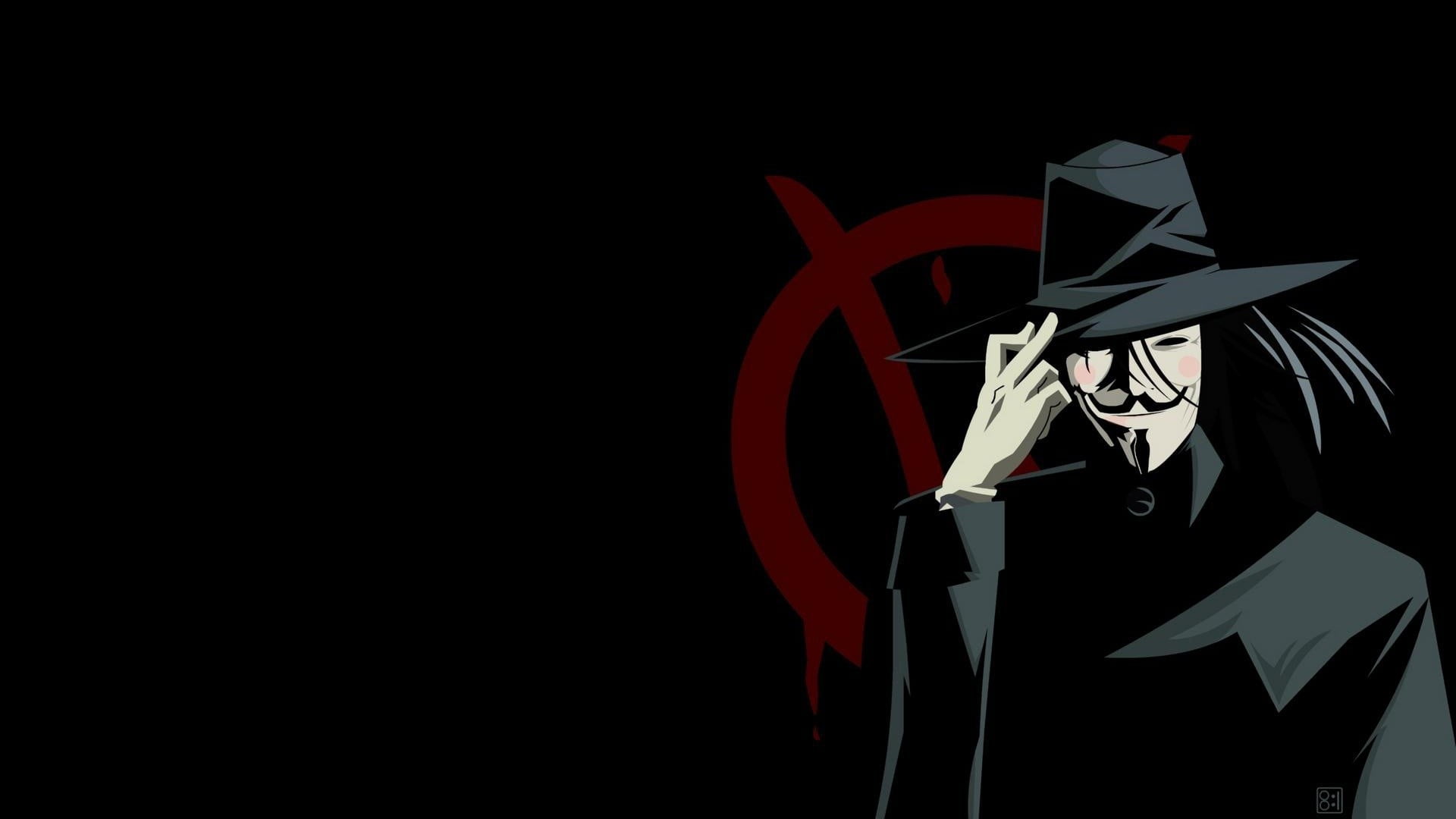 V For Vendetta - HD Wallpaper 