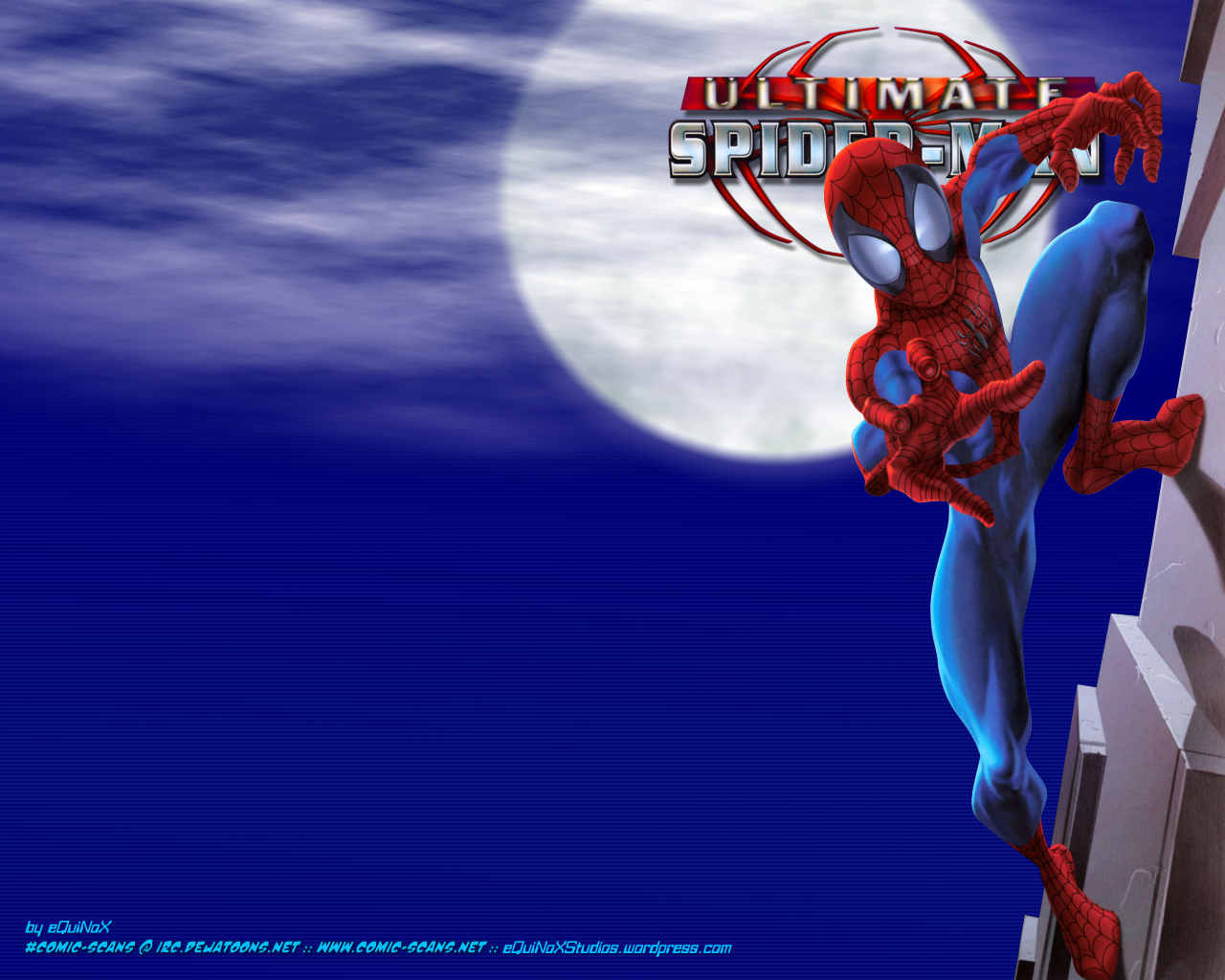 Ultimate Spider Man Wallpaper Hd Comic - HD Wallpaper 