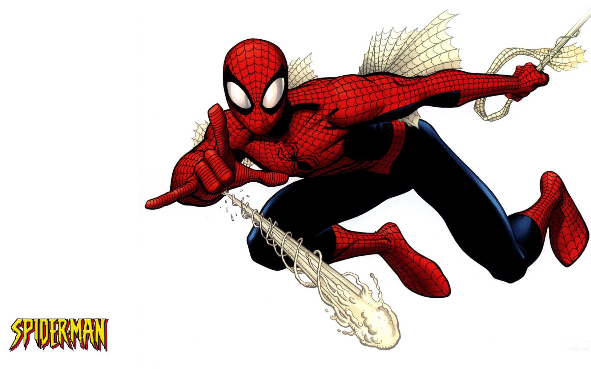Spiderman Cartoon Hd Wallpaper - Spider Man Cartoon Hd - HD Wallpaper 