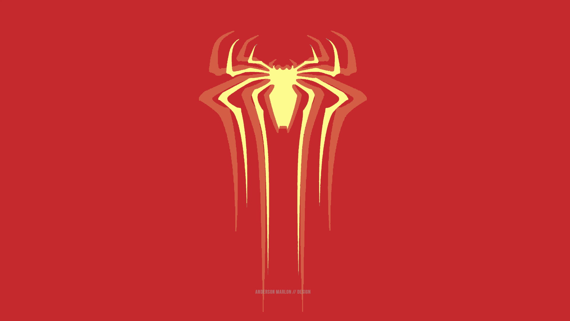 Spider Man Iron Spider Logo - HD Wallpaper 