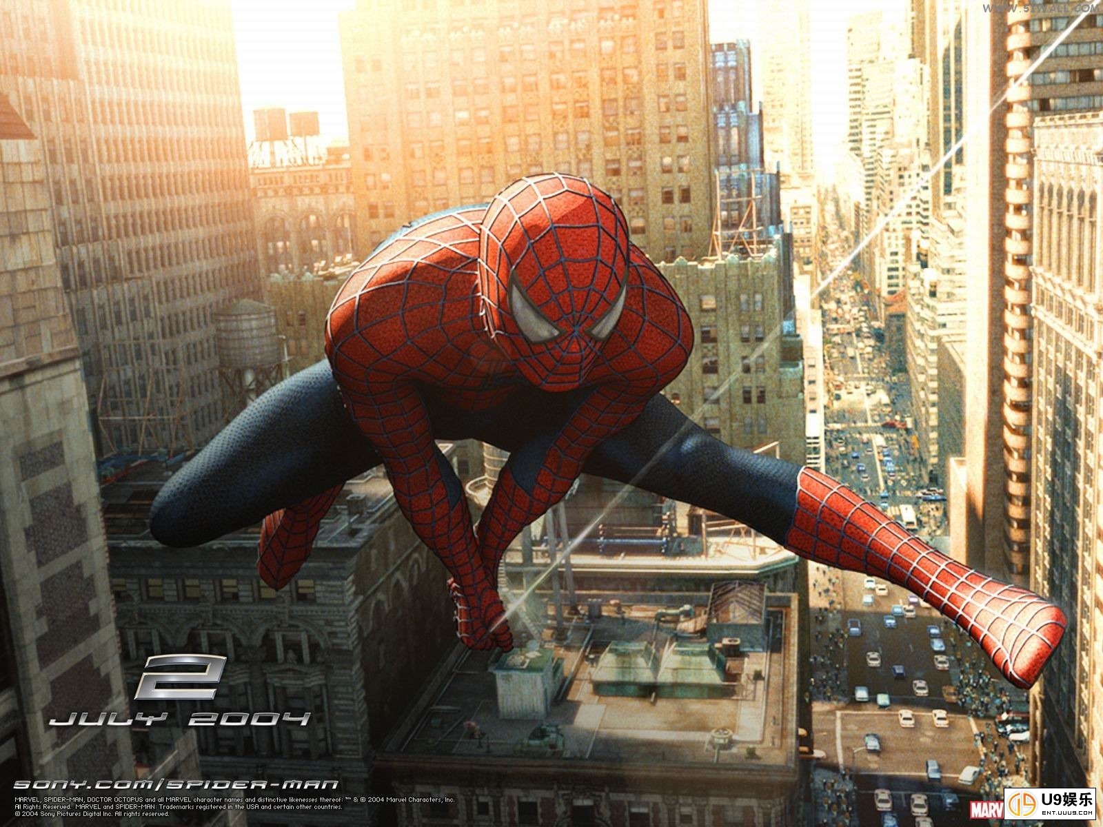 Spider-man 2 Wallpaper - Spider Man Movie Web - HD Wallpaper 