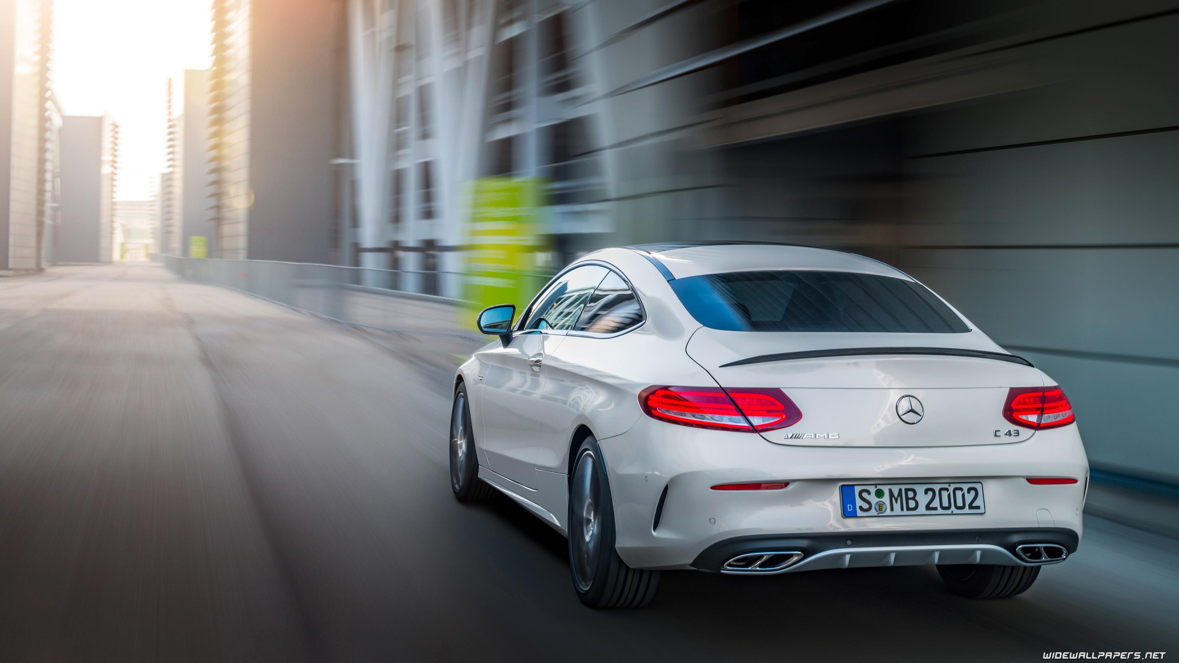 Mercedes 4k Wallpaper Mercedes C400 Coupe Amg 3840x2160 Wallpaper Teahub Io