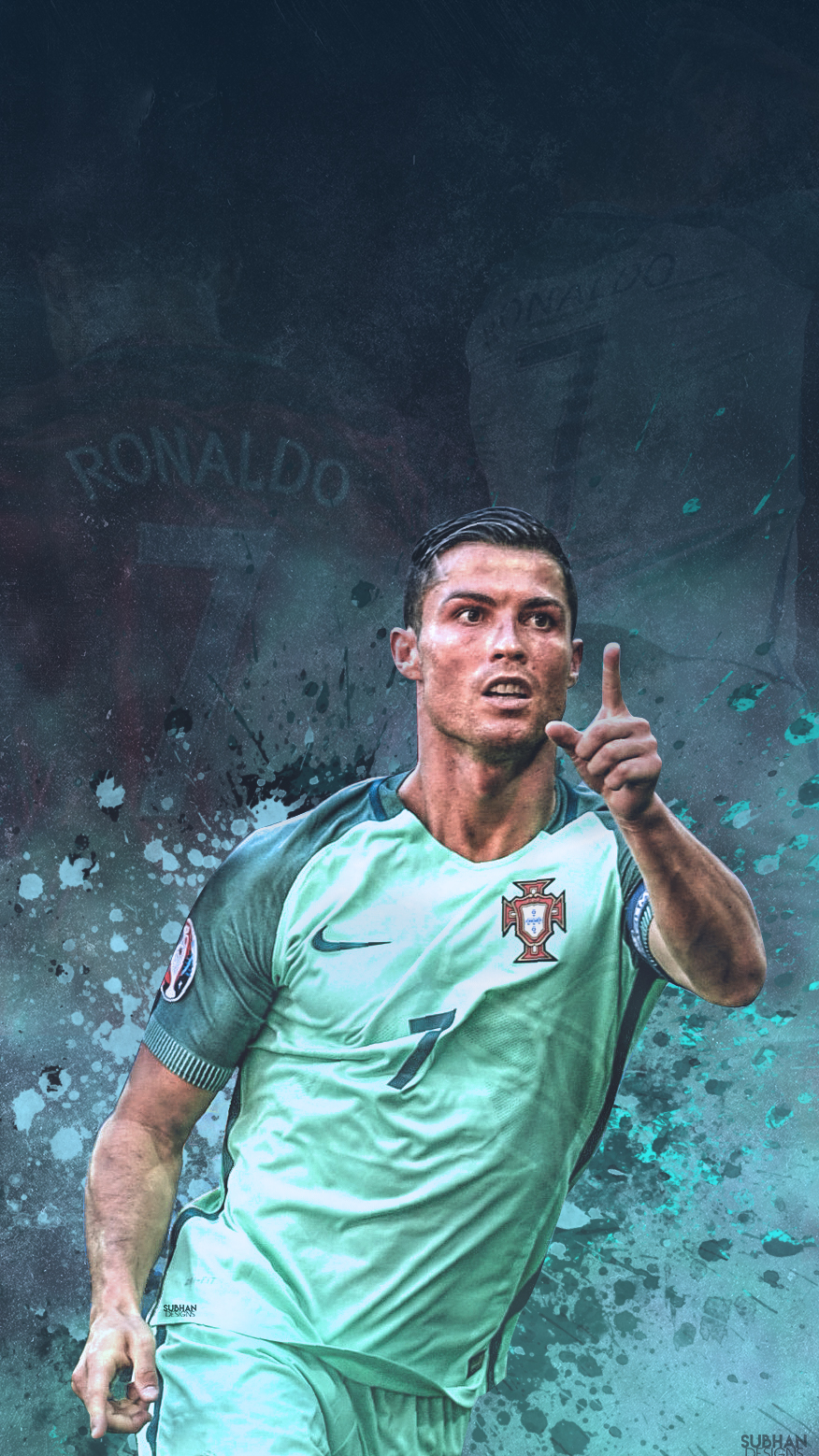 Cristiano Ronaldo Portugal Wallpaper 2017 - HD Wallpaper 