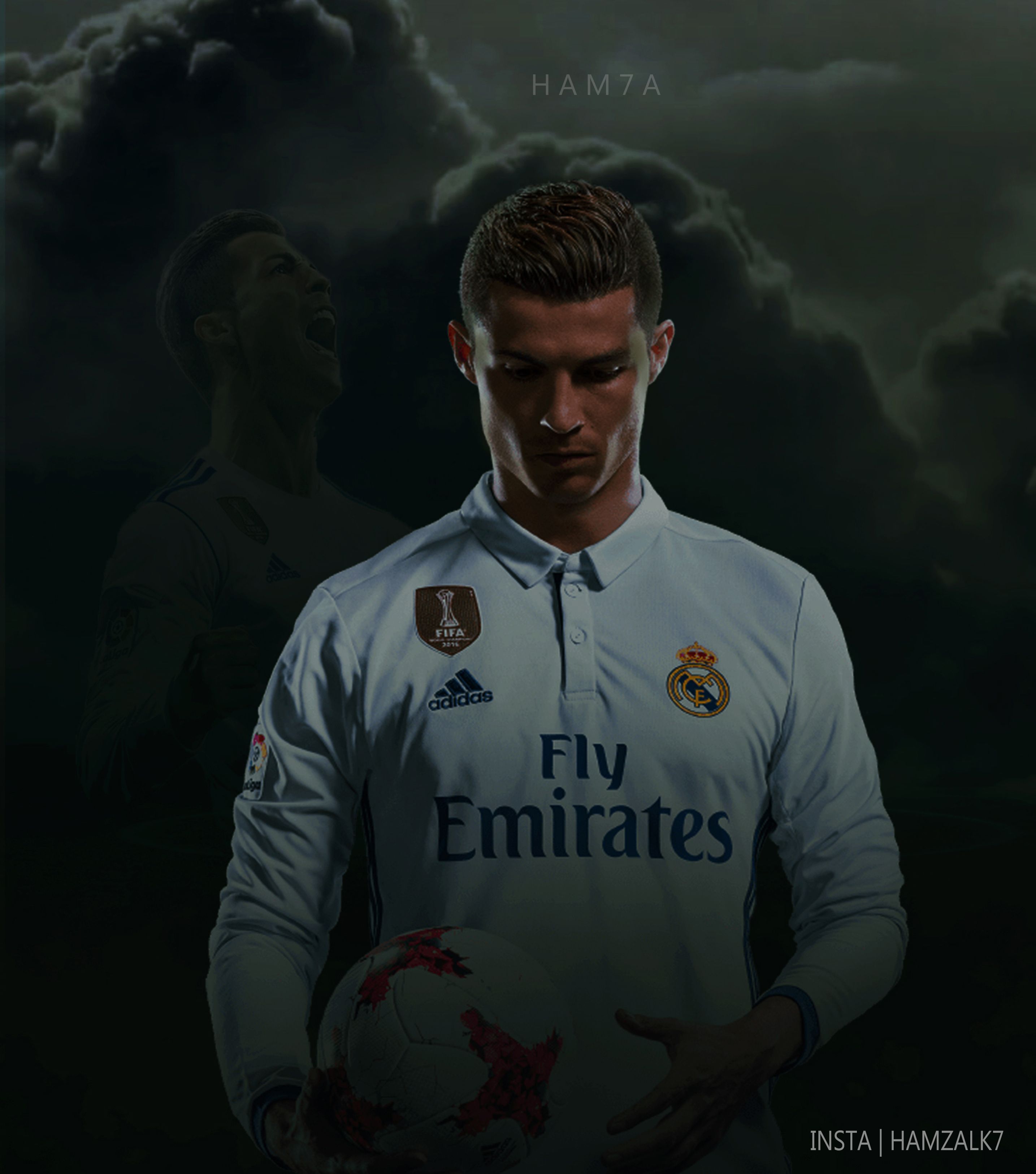 Stylish Pic Of Ronaldo - HD Wallpaper 