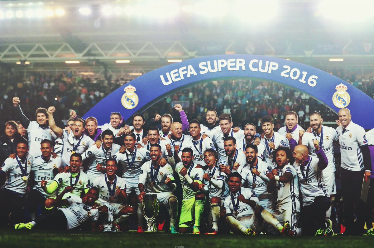 Real Madrid Sevilla Supercopa - HD Wallpaper 