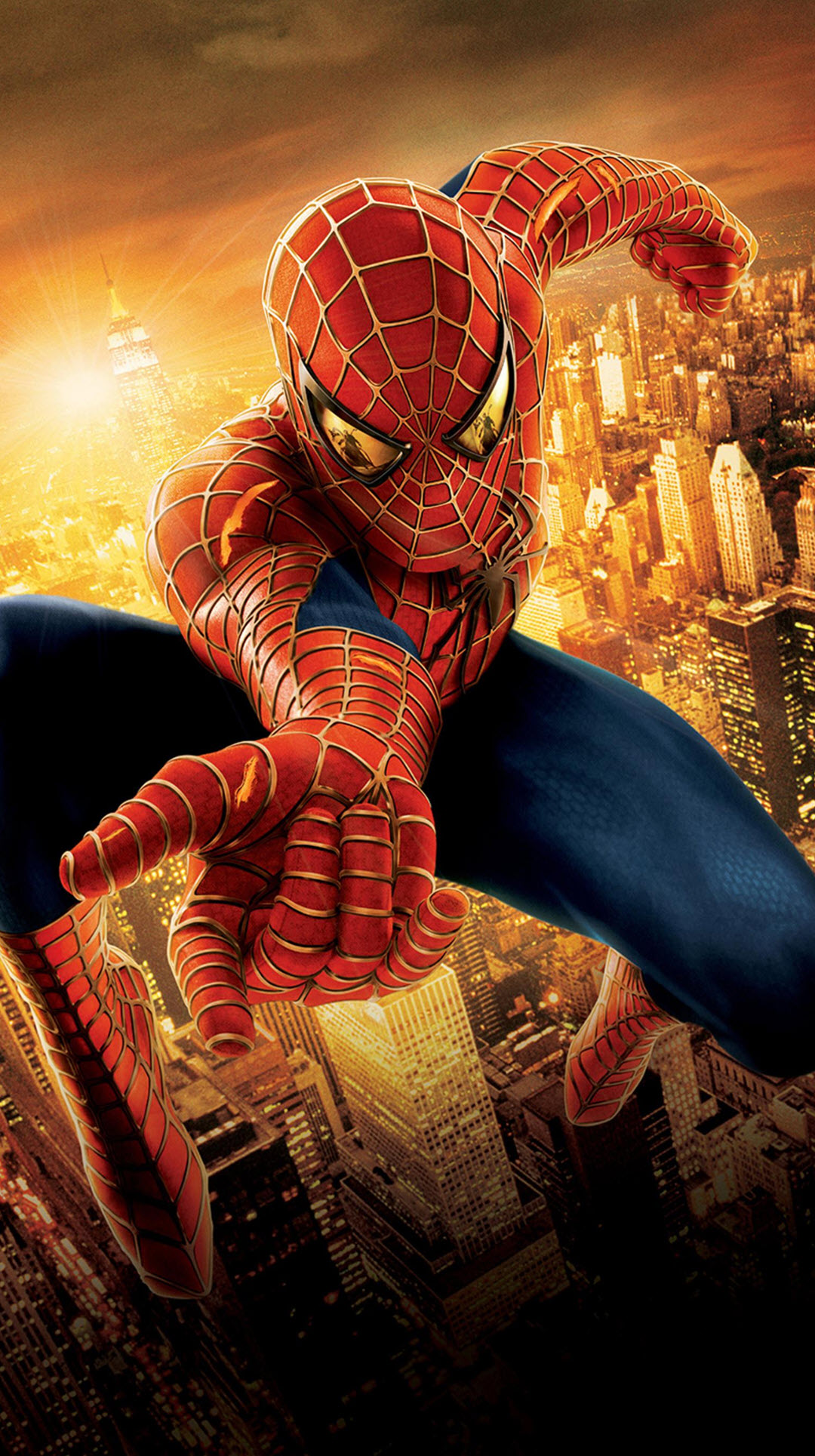 Top 15 Spider-man Wallpapers For Iphone Every Fan Must - Spider Man 2002 - HD Wallpaper 