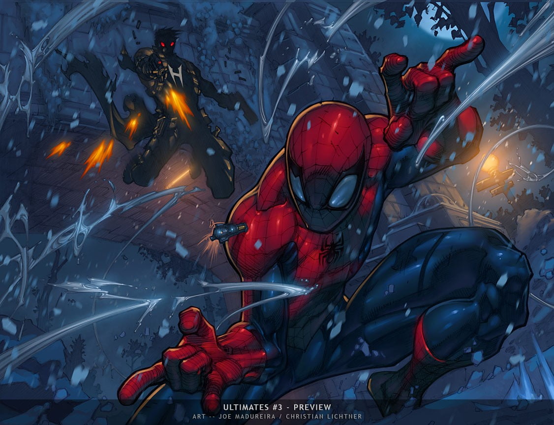Spider Man Joe Madureira - HD Wallpaper 