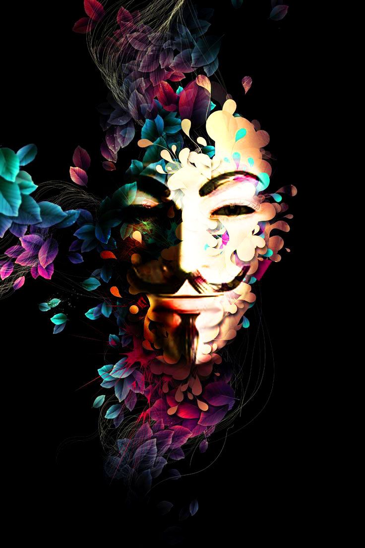 Mascara V De Vingança - HD Wallpaper 