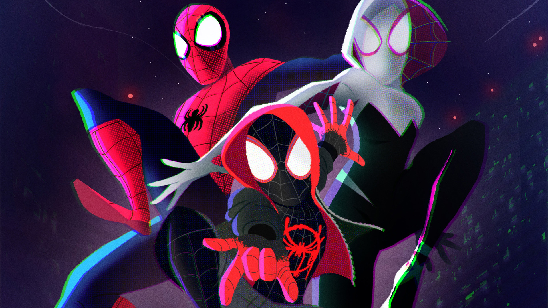 Spider Man Into The Spider Verse - HD Wallpaper 
