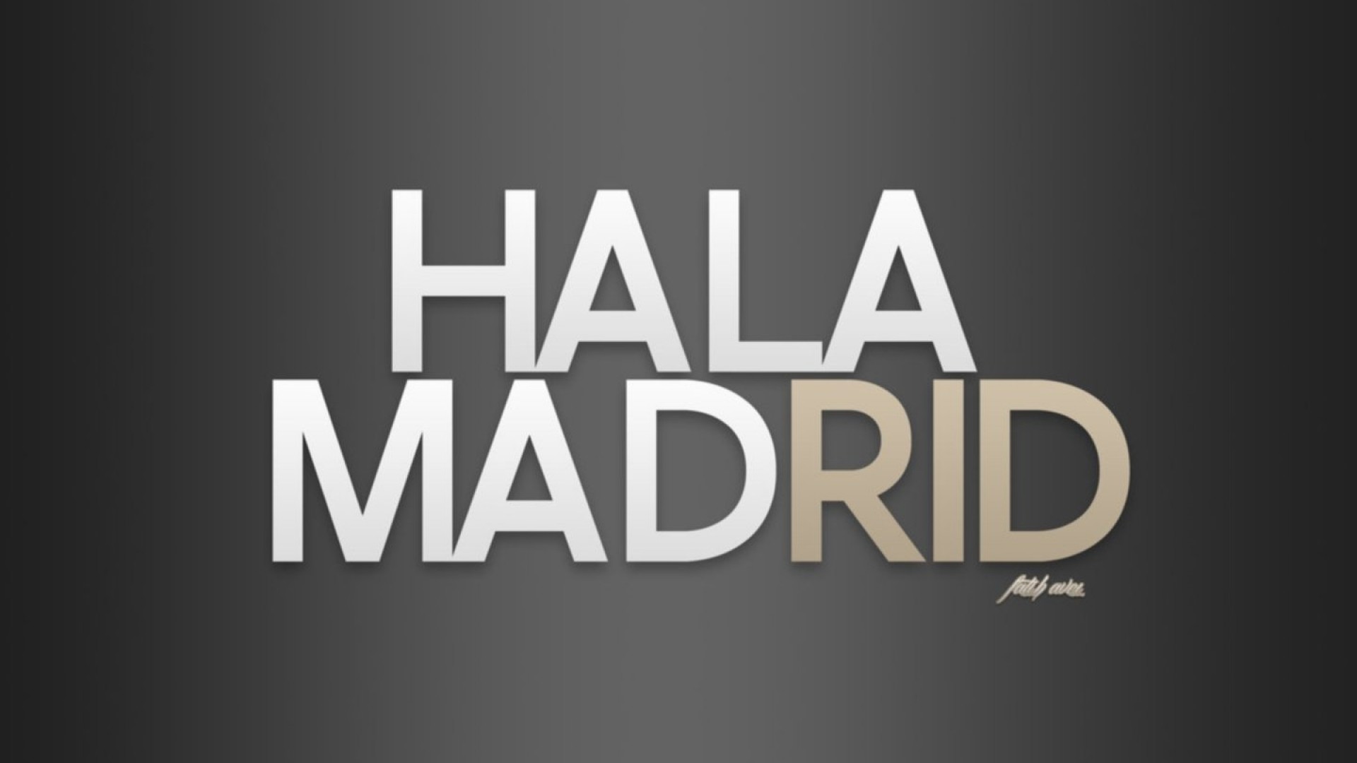 Real Madrid Football Club Wallpaper - Hala Madrid - HD Wallpaper 