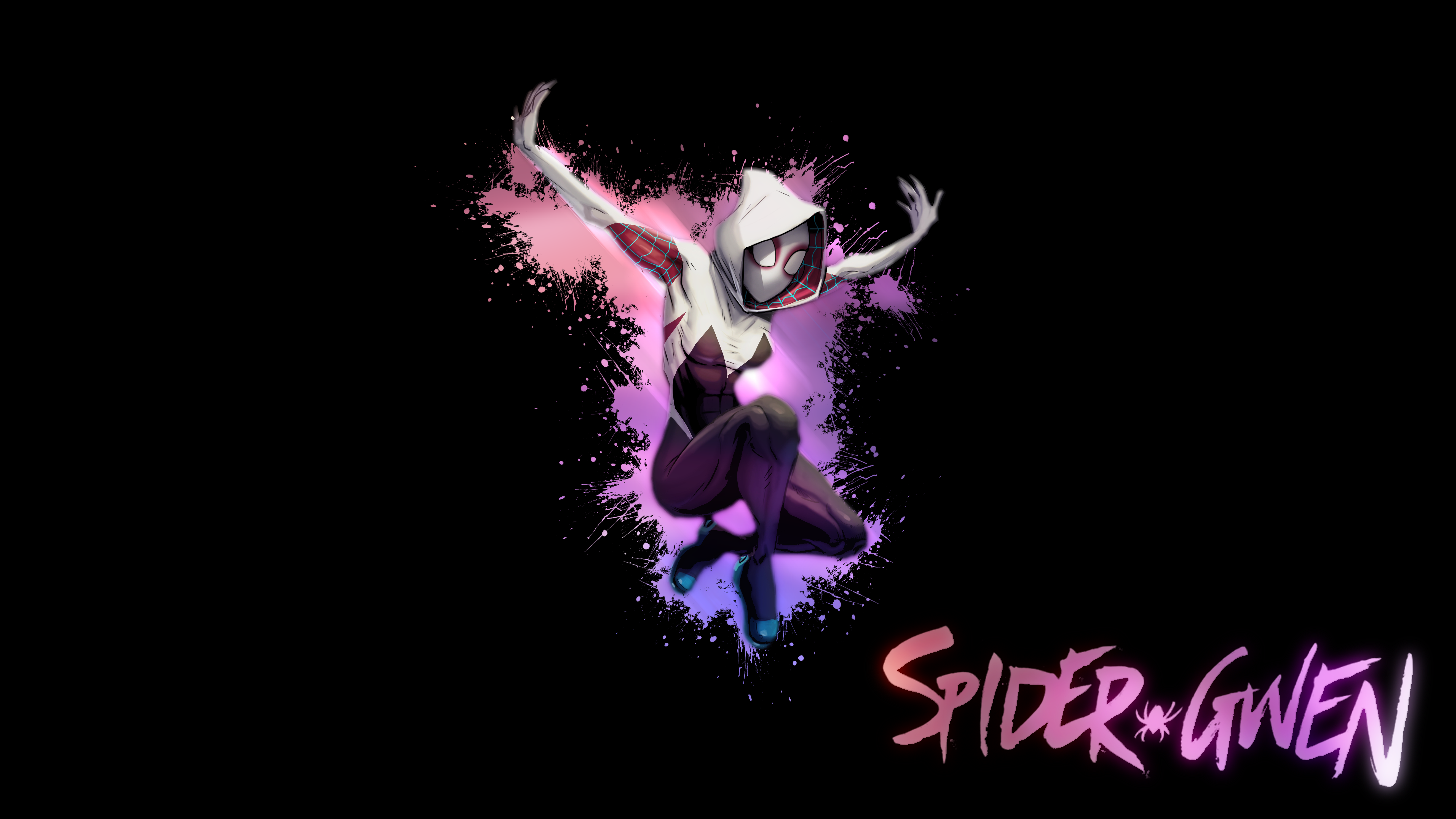 Spider Gwen Wallpaper 4k - HD Wallpaper 