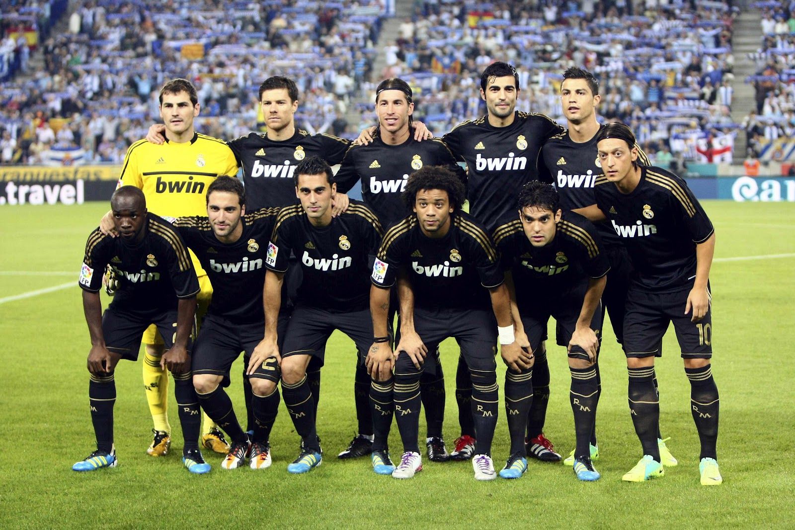 Real Madrid 2011 12 Team - HD Wallpaper 