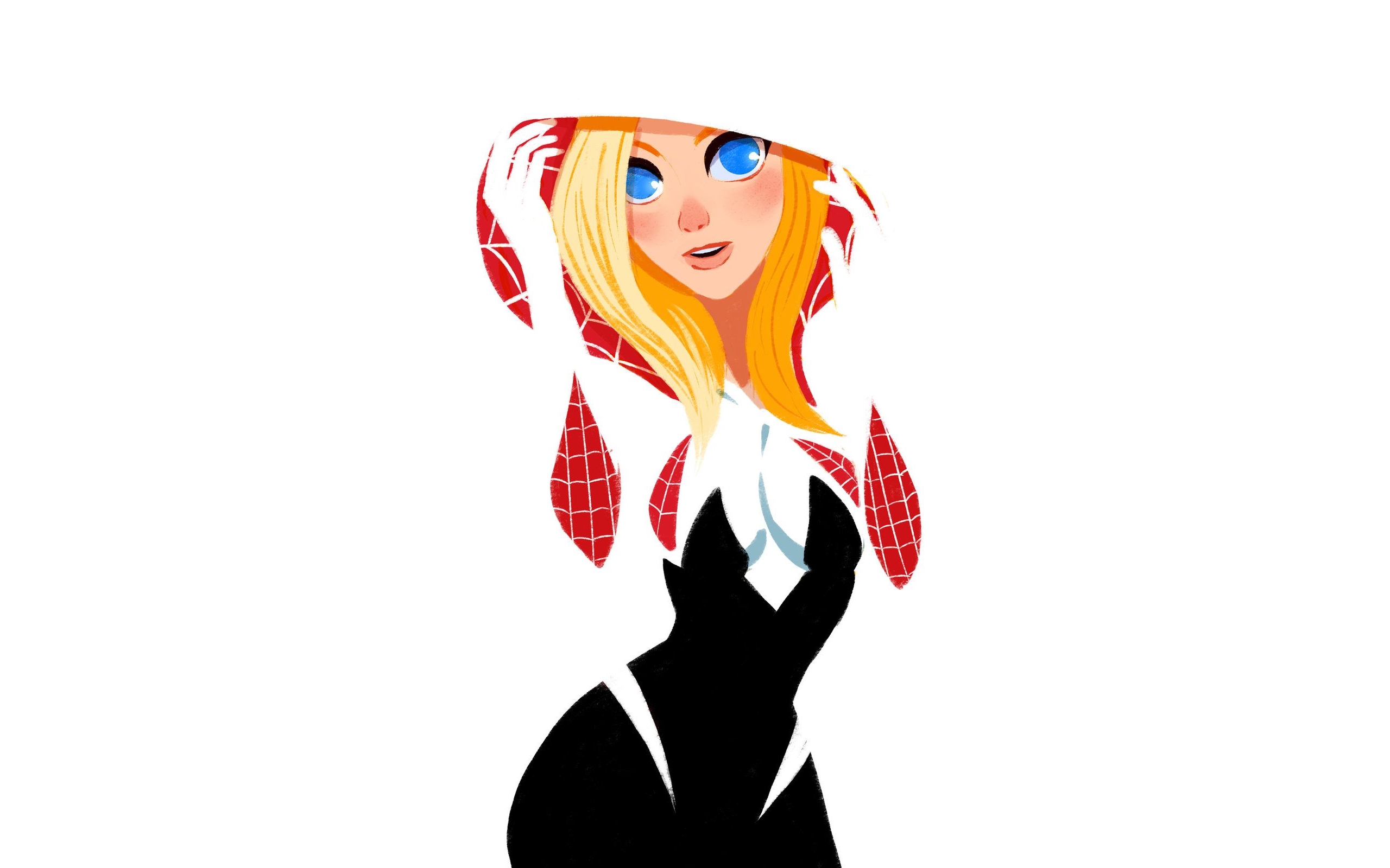 Spider Gwen Spider Man Verse - HD Wallpaper 