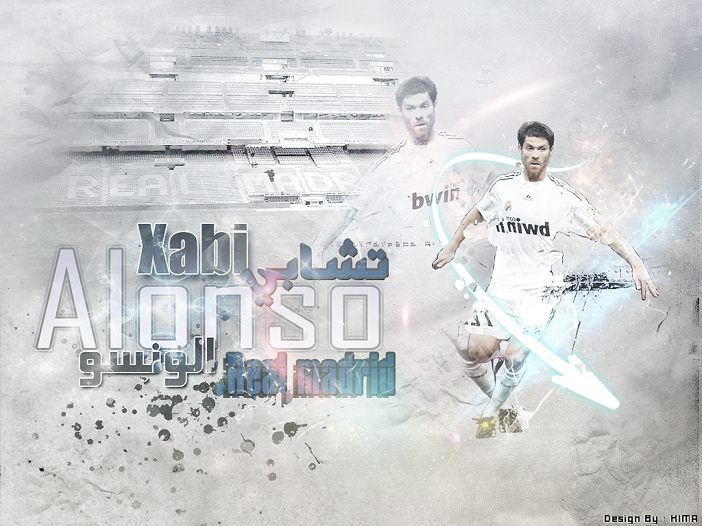 Xabi Alonso Hala Madrid - Xabi Alonso Real Madrid - HD Wallpaper 