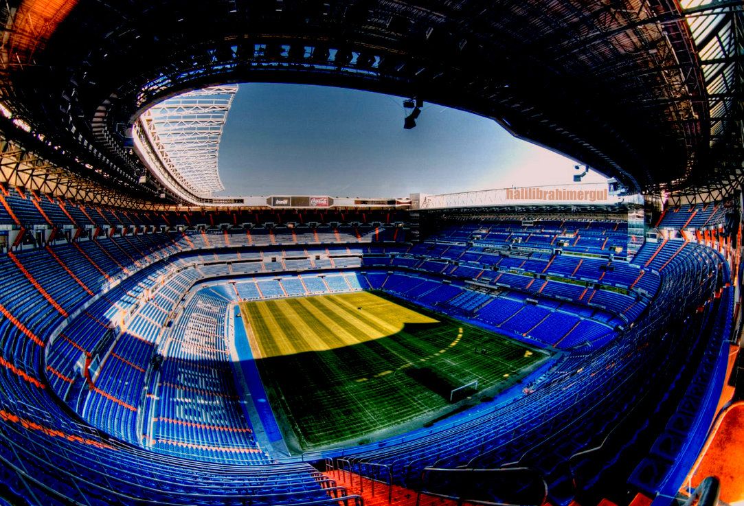 Santiago Bernabeu Wallpaper By Halilibrahimergul - Santiago Bernabéu Stadium - HD Wallpaper 