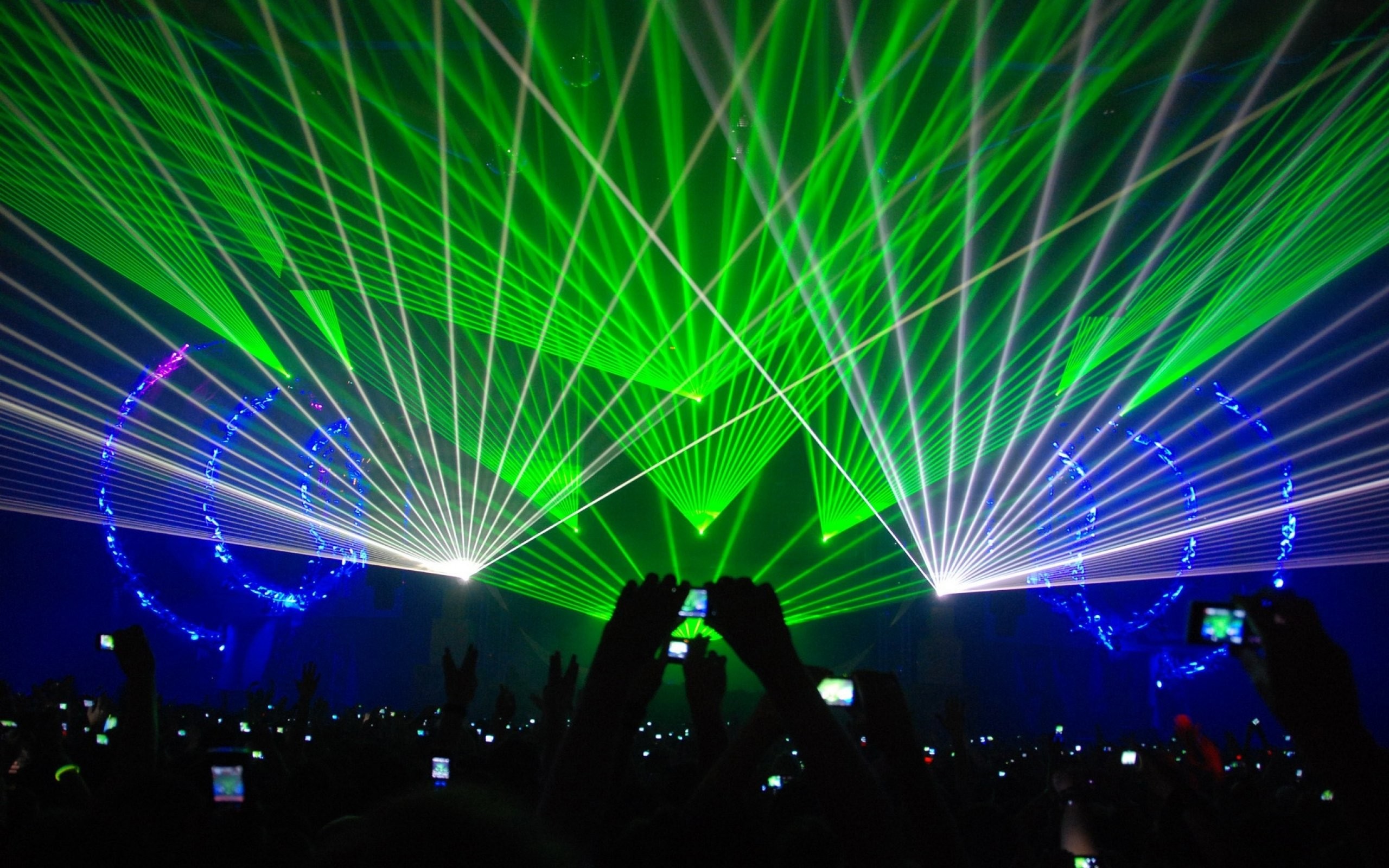 Edm Dubstep Electro House Dance Disco Electronic Concert - Show De Laser - HD Wallpaper 